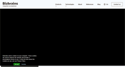 Desktop Screenshot of bizbrains.com